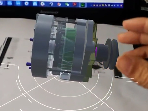 汽車電動機(jī)_VR版虛擬仿真教學(xué)軟件