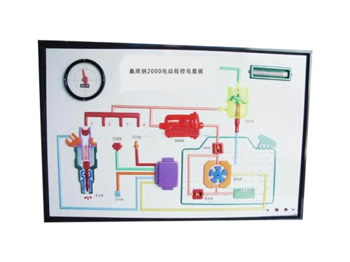 桑塔納2000電動(dòng)程控電教板