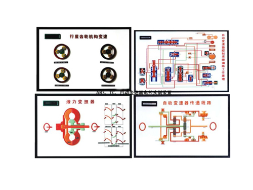ABS、TC、自動變速器電控實(shí)訓(xùn)裝置
